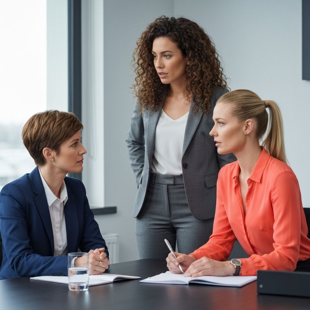 Professional business meeting